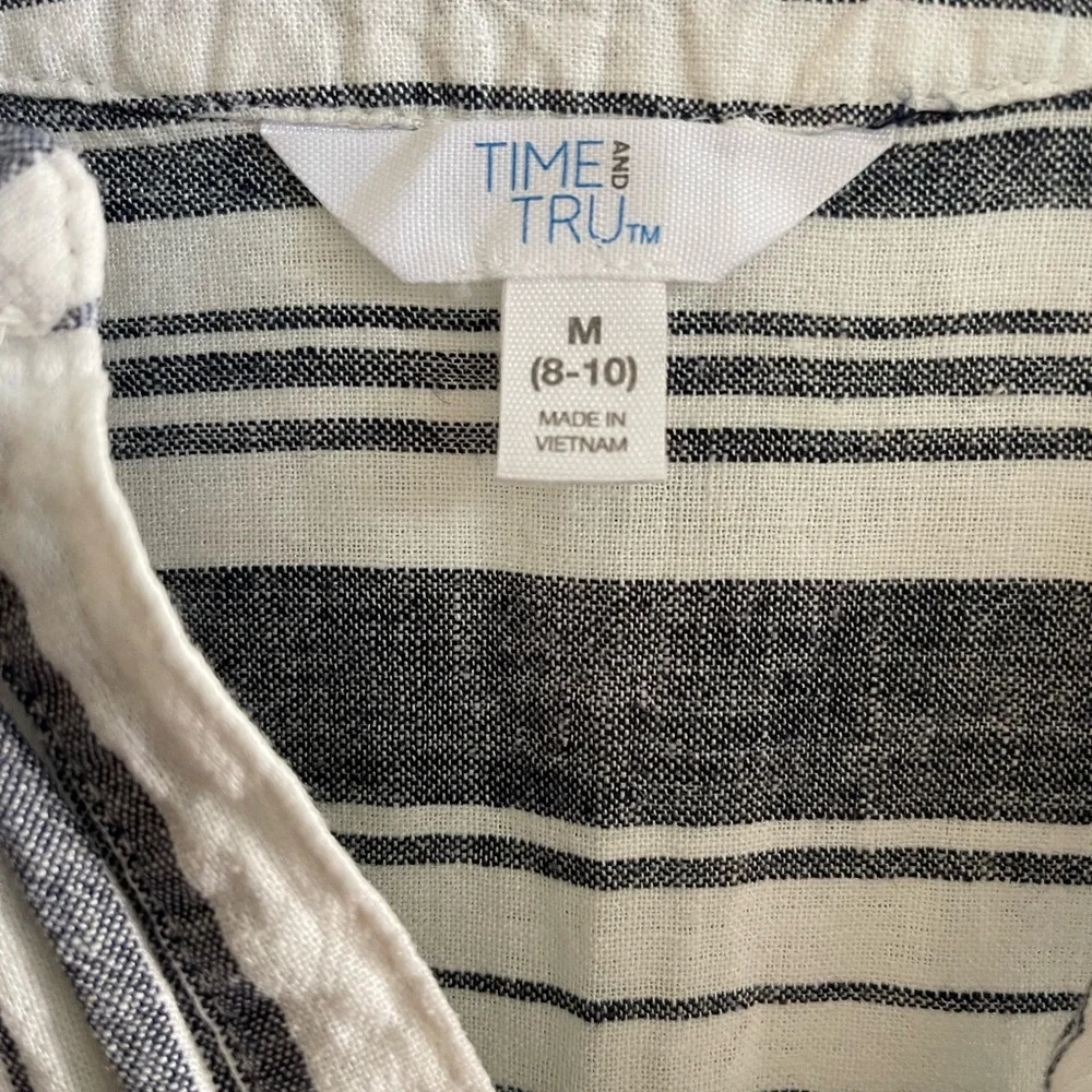 Linen blend dress - Picture 4 of 7